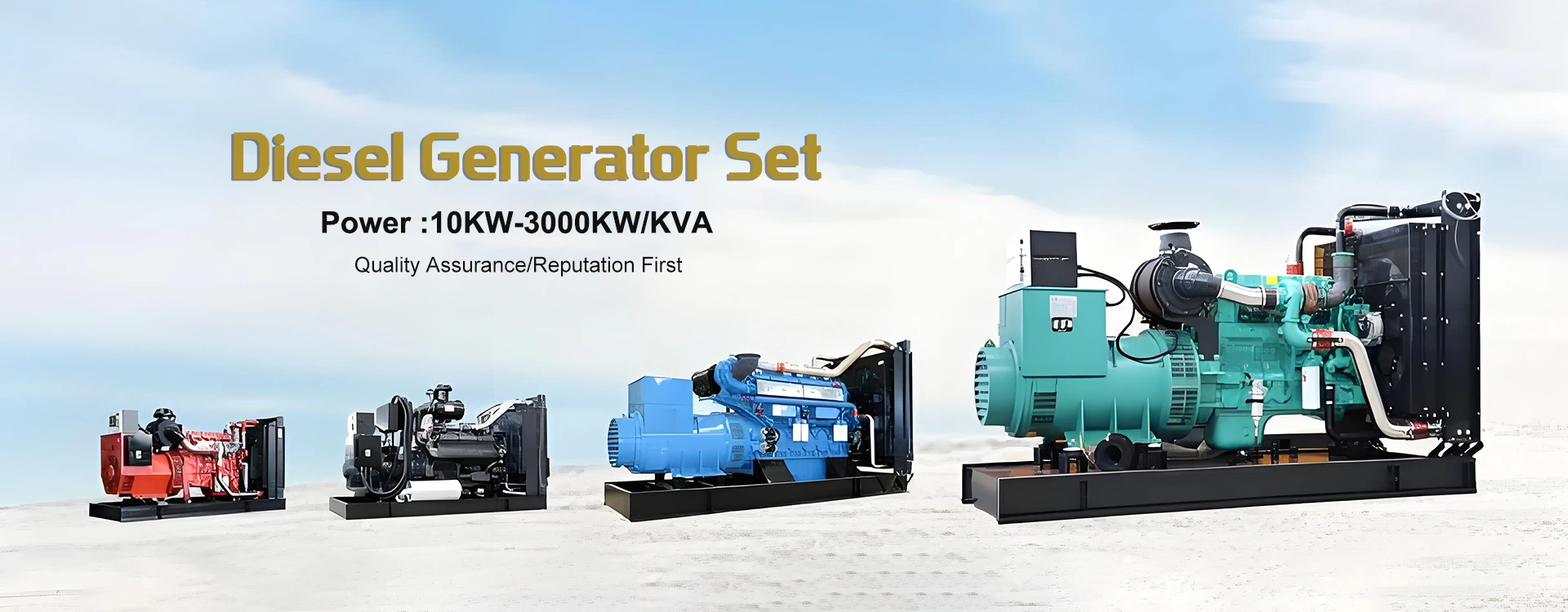 Stor dieselgeneratorsettfabrikk